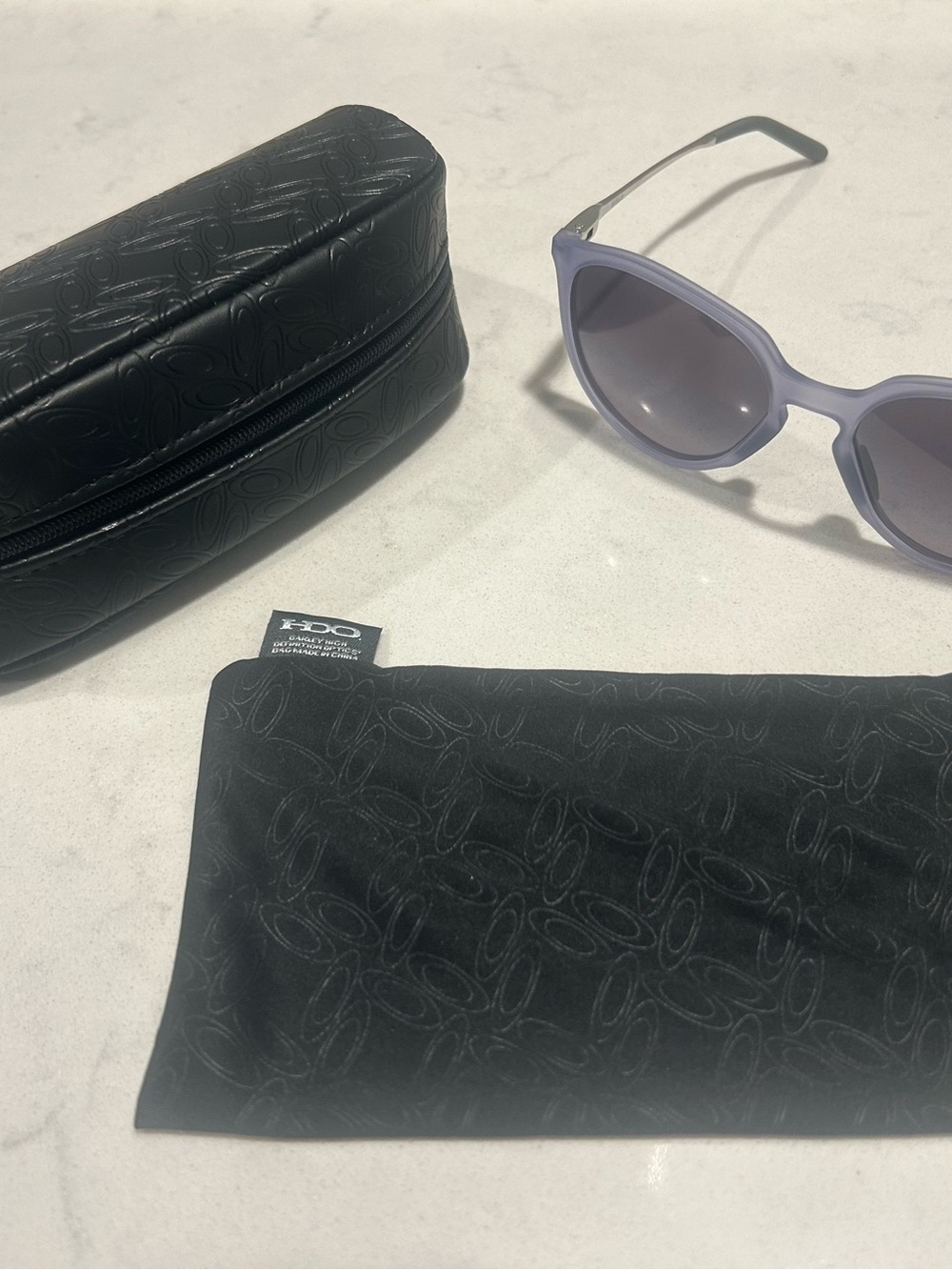 Oakley Lilac Frame Women's Sunglasses with Black Case